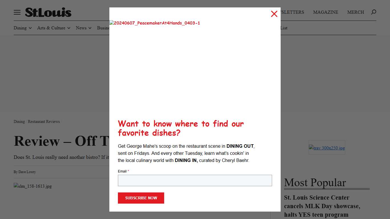 Review - Off The Vine St. Louis Magazine